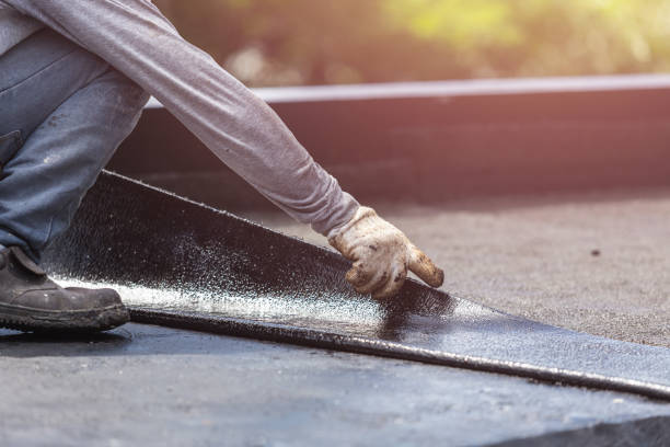 Professional Waterproofing technician working in Dalton, WI